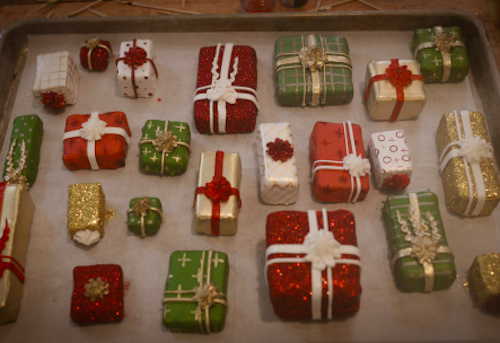 Walnut & Eggnog Fudge