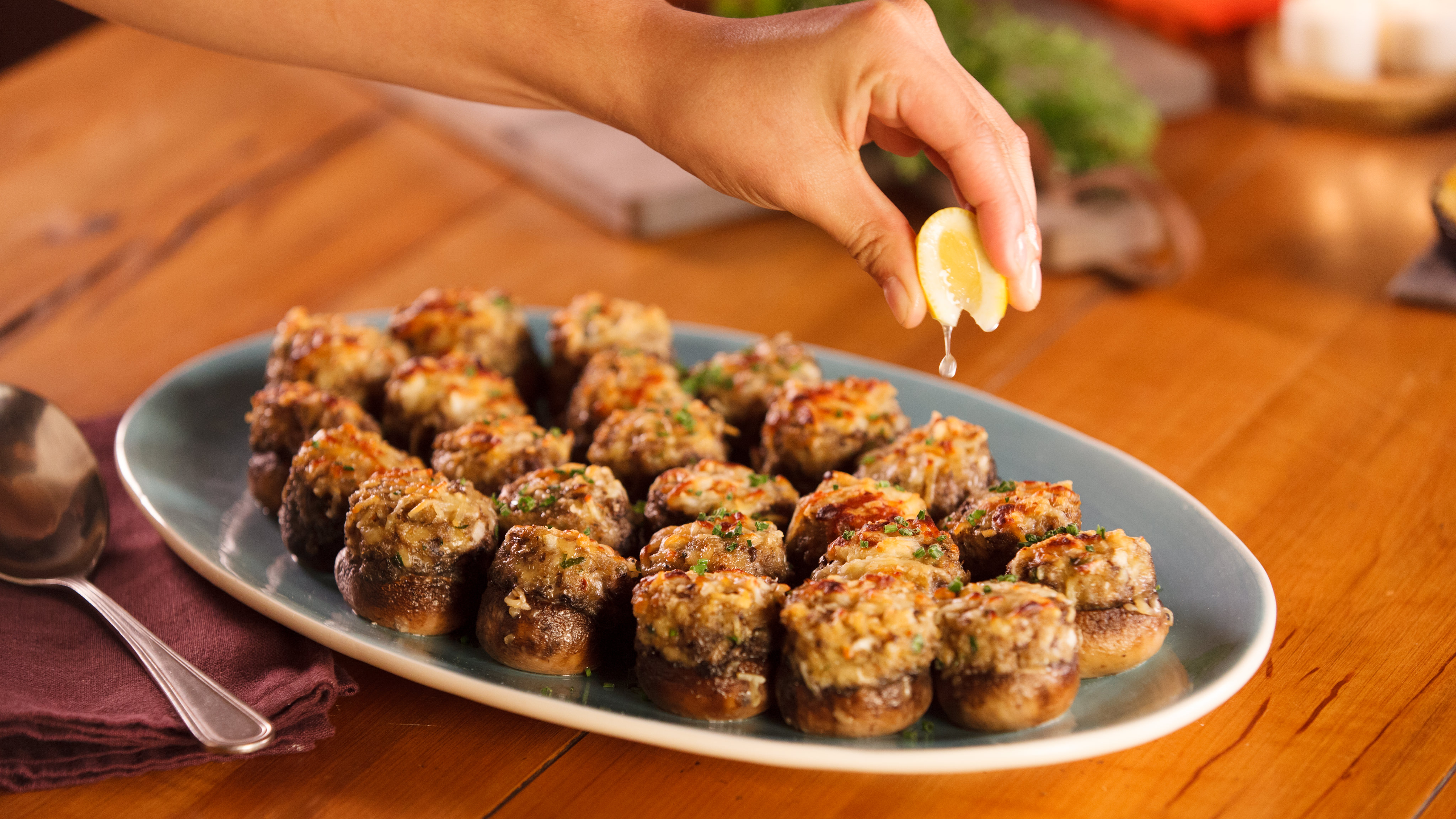 Crab Cake Stuffed Mushrooms Genius Kitchen Crab Cake Stuffed Mushrooms Genius Kitchen