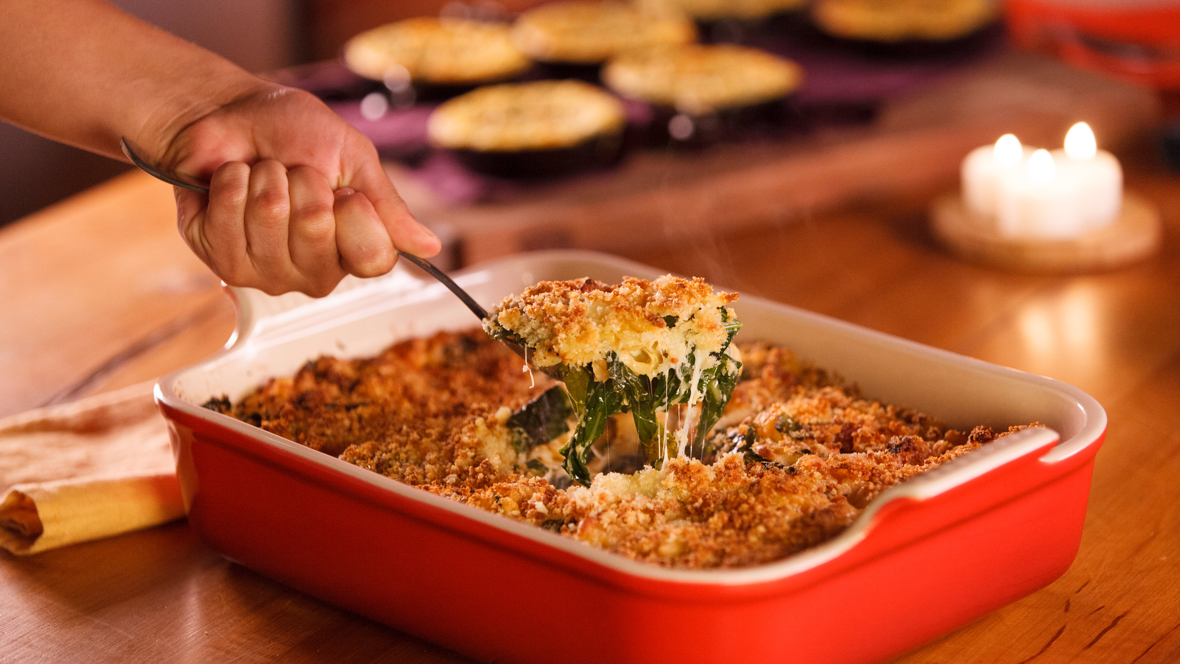 Collard Greens Mac & Cheese
